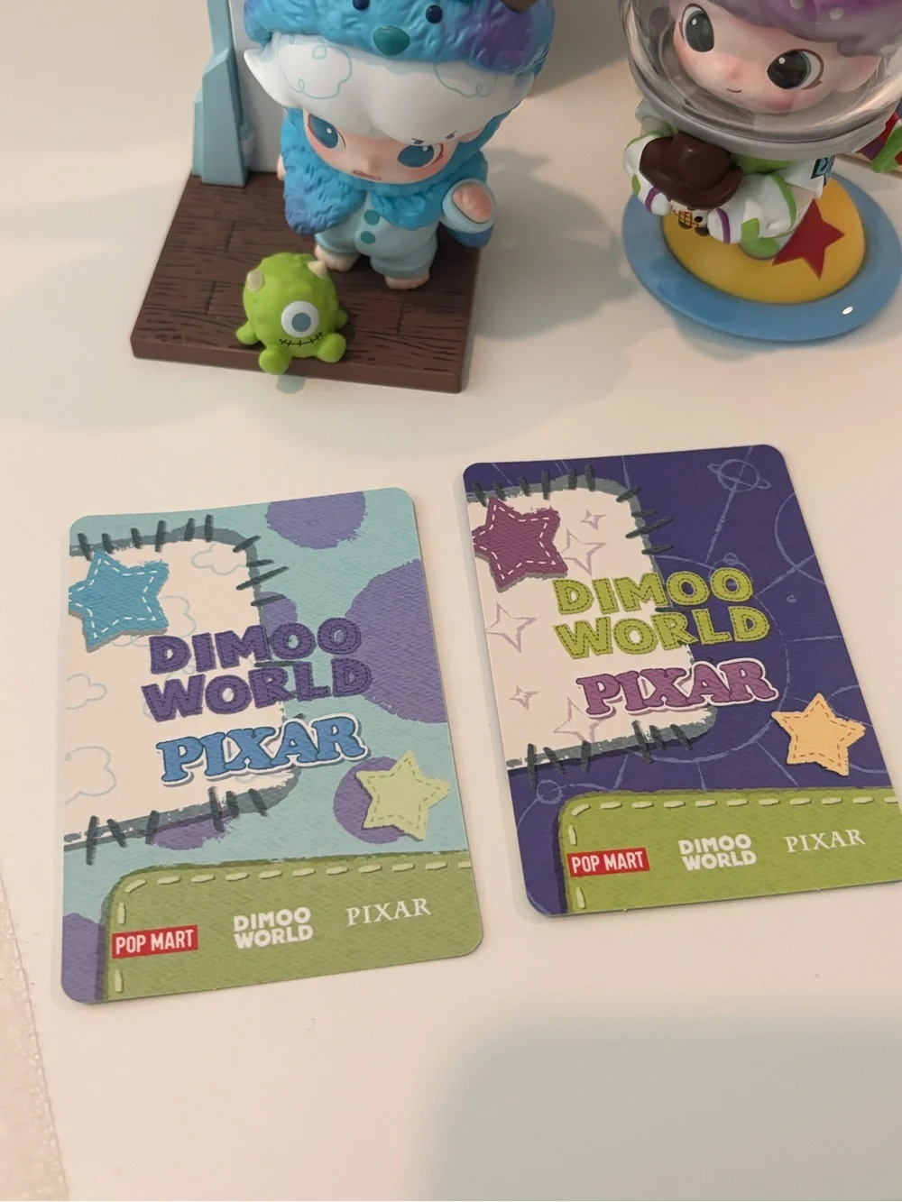 DIMOO x Pixar DUO figurines